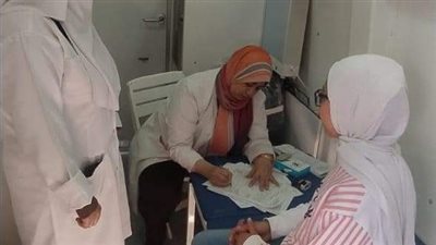 قافلة طبية بقرية البصرة بمنطقة العامرية في الإسكندرية 