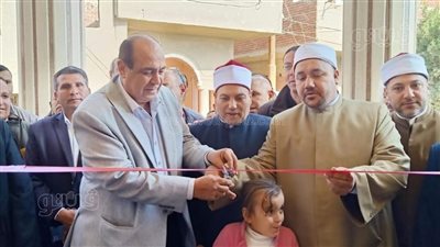 افتتاح مسجد أبو بكر الصديق بقرية قفطان الغربية في مركز سمسطا ببني سويف