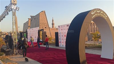 الصور الأولى لتجهيزات مهرجان الأقصر للسينما الإفريقية