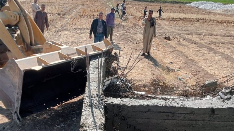 حملة إزالة بأسيوط،