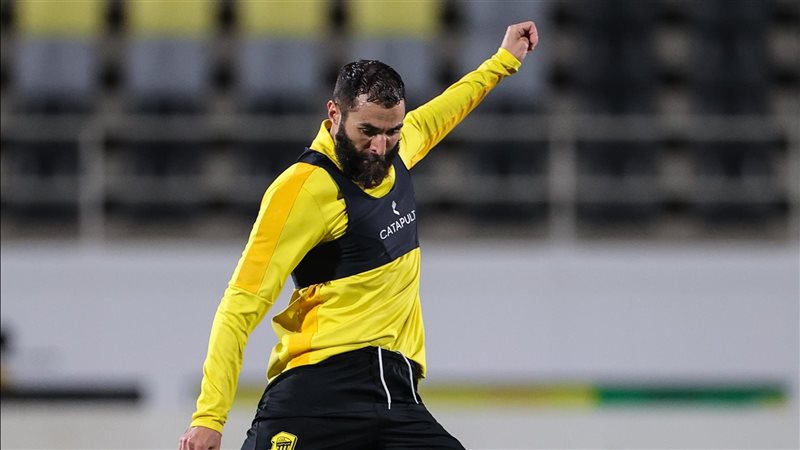 بنزيما يعود للتدريبات،فيتو