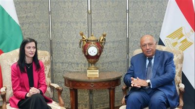 بدء اجتماع مغلق بين مصر وبلغاريا (صور ) 