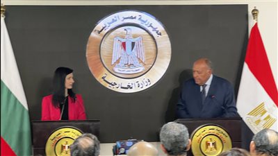 سامح شكري يكشف عن تعاون عسكري بين مصر وبلغاريا لأول مرة 