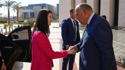 سامح شكري: إقامة الدولة الفلسطينية السبيل الوحيد لاستقرار المنطقة 