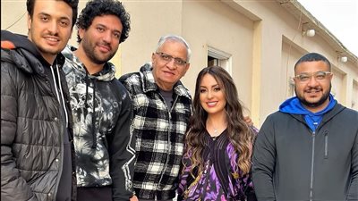  نيرمين الفقي تستعرض مشاهد من كواليس مسلسل محارب