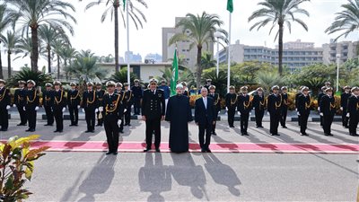 رئيس الأكاديمية العربية بالإسكندرية يستقبل وزير الأوقاف بأبو قير