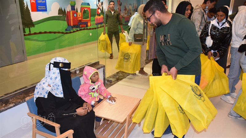 زيارة لأطفال مرضى