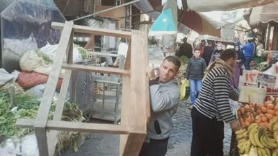 رفع 681 حالة إشغال طريق بنطاق 5 مراكز بالبحيرة 