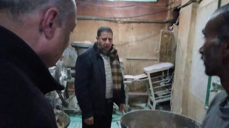 جانب من تفقد السكرتير