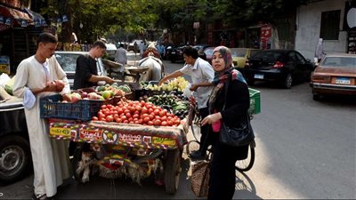 حملات مكبرة على عدد من الشوارع التجارية لرفع تعديات الباعة الجائلين بالعجوزة وكرداسة