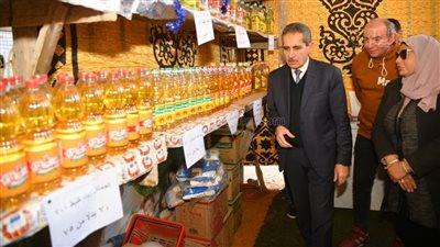 محافظ الغربية يفتتح منفذين جديدين لبيع السلع الغذائية بقريتي الجميزة وشبرا قاص