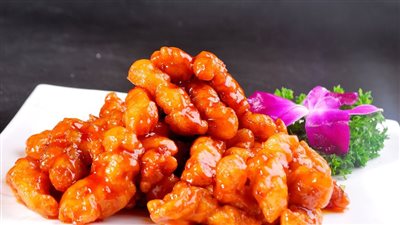 طريقة عمل الدجاج المقلي بالصوص الحار والعسل 