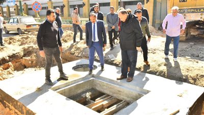 تشغيل تجريبي لمحطة مياه الهلالي بأسيوط بعد تجديدها (صور) 