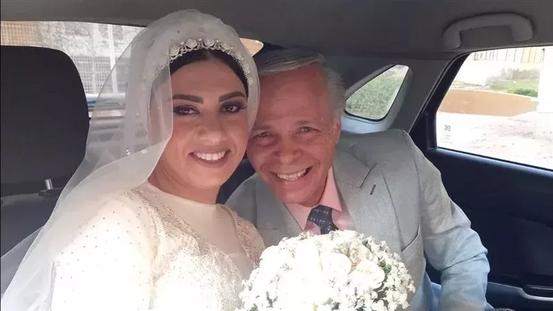محمود عامر وزوجته،