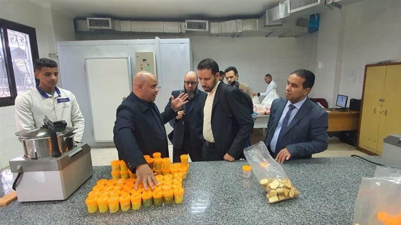 الوفد المغربي خلال