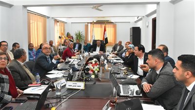 رئيس مياه الأقصر يتابع مع بنك التنمية الإفريقي مشروع خدمات الصرف الصحي المتكامل 