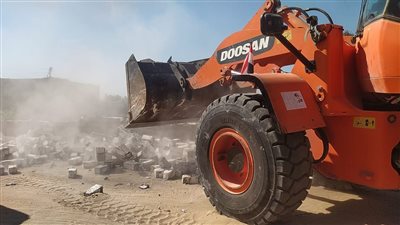 إزالة 17 حالة تعدٍّ على الأراضي الزراعية بالقصاصين في الإسماعيلية (صور) 