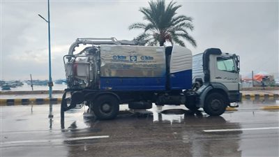 رفع درجة الاستعداد والطوارئ لمواجهة تساقط الأمطار وسوء الأحوال الجوية في الإسكندرية