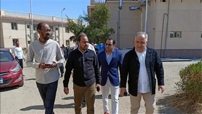 وكيل الصحة بالأقصر يتفقد أعمال التطوير بمستشفى الحميات
