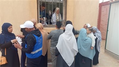 جامعة القناة توجه قافلة تنموية لقرية أبو خليفة في الإسماعيلية (صور)