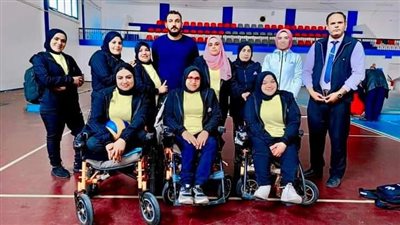 فريق الجمالية للكرة الطائرة جلوس سيدات يتصدر ترتيب المجموعة الثانية بالدوري الممتاز