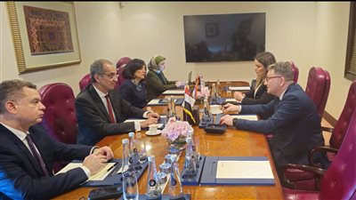 عمرو طلعت يبحث مع وزير الإعلام الصربي تعزيز التعاون المشترك