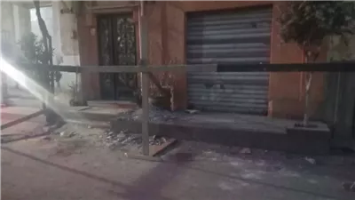 إصابة شخصين في انهيار عقار بالمنصورة وقرارات فورية من محافظ الدقهلية