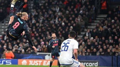 دوري أبطال أوروبا، مانشستر سيتي يتقدم على كوبنهاجن بهدفين لهدف في الشوط الأول 