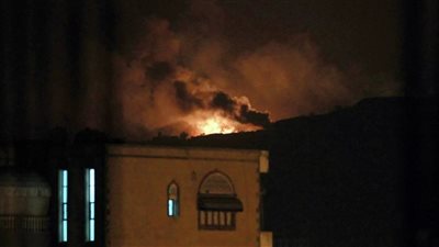 9 غارات أمريكية بريطانية على محافظة الحديدة