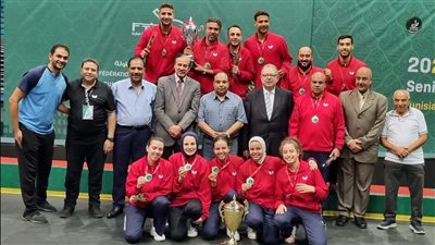 تنس الطاولة، جدول مواجهات منتخب مصر في بطولة العالم 