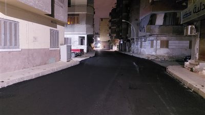 بالأسماء، رصف وتطوير 5 شوارع حيوية بحي العمرانية (صور) 