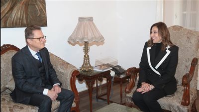 نيفين الكيلاني تستقبل سفير ألمانيا لبحث التعاون الثقافي وإقامة فعاليات مشتركة 