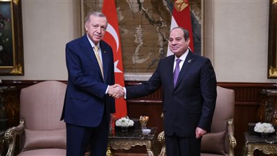  السيسي: بحثنا مع أردوغان زيادة التبادل التجاري إلى 15 مليار دولار