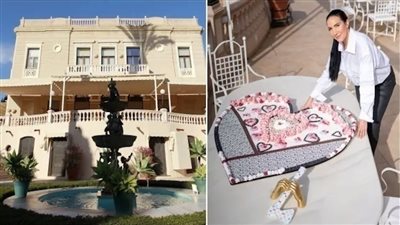 من مبلغ النفقة، تحتفل بالطلاق أكبر كعكة عيد حب في العالم