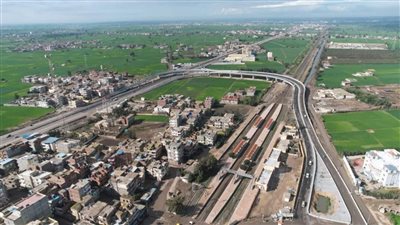 النقل تكشف آخر تطورات مشروع كوبرى أبو حمص بعد تشغيله (صور) 