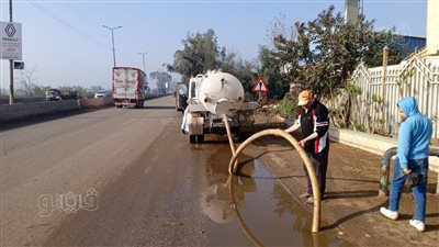 الغربية تواصل جهودها لرفع تجمعات مياه الأمطار والتعامل مع موجة الطقس السيئ