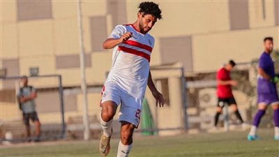 محمود دسوقي لاعب الزمالك يجري عملية جراحية في أنفه 