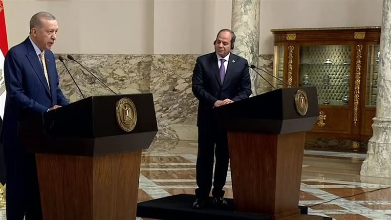 القمة المصرية التركية،