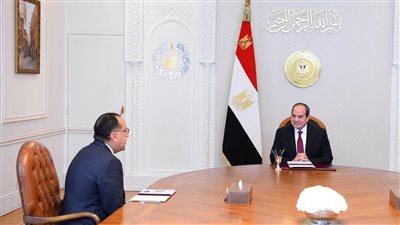 مدبولي يطلع السيسي على نتائج مشاركته في القمة العالمية للحكومات بدبي 