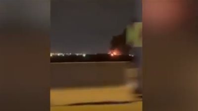 انفجار كبير بالقرب من مدينة شهريار بجوار العاصمة طهران (فيديو)