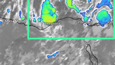 خلايا رعدية عملاقة تؤثر على الإسكندرية