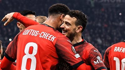 الدوري الأوروبي، ميلان يتقدم على رين 0/1 في الشوط الأول