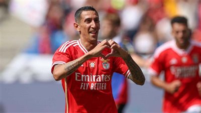 في الدقيقة 90+8، دي ماريا ينقذ بنفيكا أمام تولوز بهدف قاتل بذهاب ملحق الدوري الأوروبي