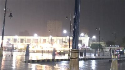 أمطار غزيرة وموجة صقيع تضرب الإسكندرية، والأرصاد تحذر من طقس اليوم (صور)