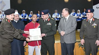 القوات المسلحة تنظم مراسم إنهاء المواقف التجنيدية لذوي الهمم وكبار السن 