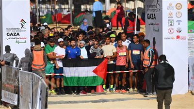 40 صورة ترصد ماراثون من مصر إلى غزة بوادي دجلة