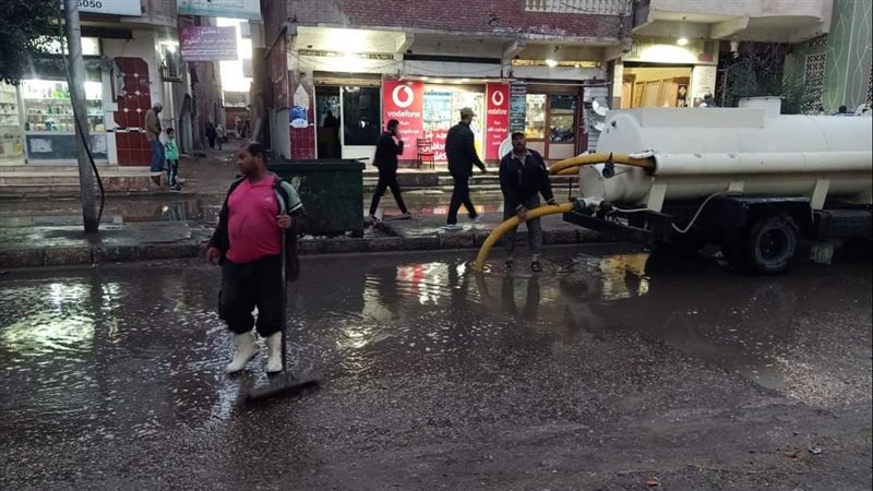 شفط تجمعات مياه الأمطار،