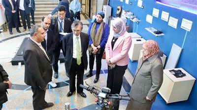 معهد بحوث الإلكترونيات يستقبل سفير اليابان لبحث دعم وتوطيد سُبل التعاون
