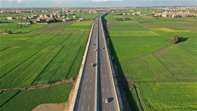 بلدنا من السماء، تصوير جوي لبدء تشغيل محور الزقازيق السنبلاوين (فيديو)