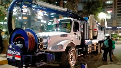 انتشار 550 عربة شفط مياه لمواجهة الأمطار بمحاور وأنفاق الجيزة